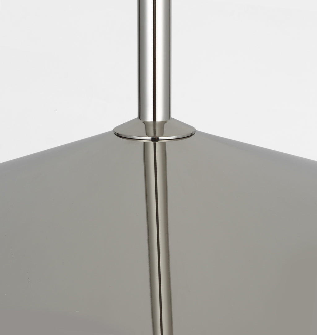 Ponce 18" Pendant Polished Nickel