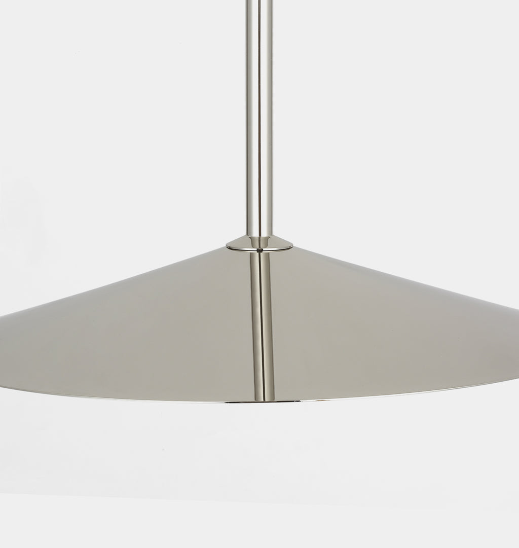 Ponce 18" Pendant Polished Nickel