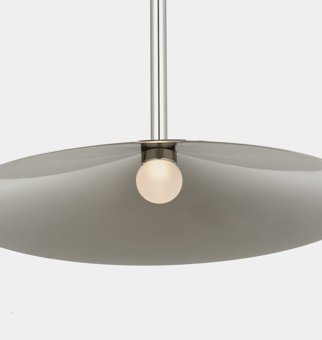 Ponce 18" Pendant Polished Nickel