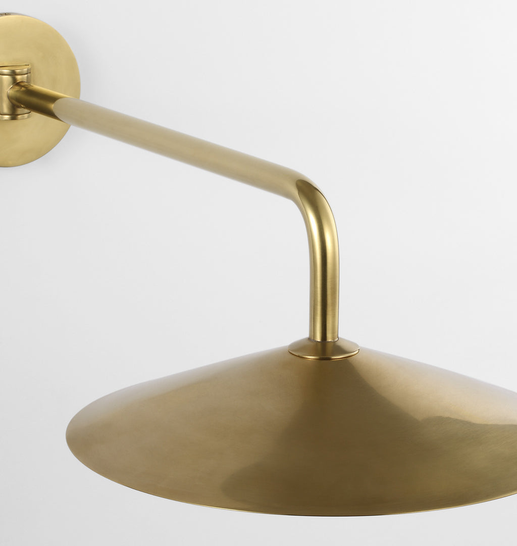 Ponce Articulating Sconce Antique Brass
