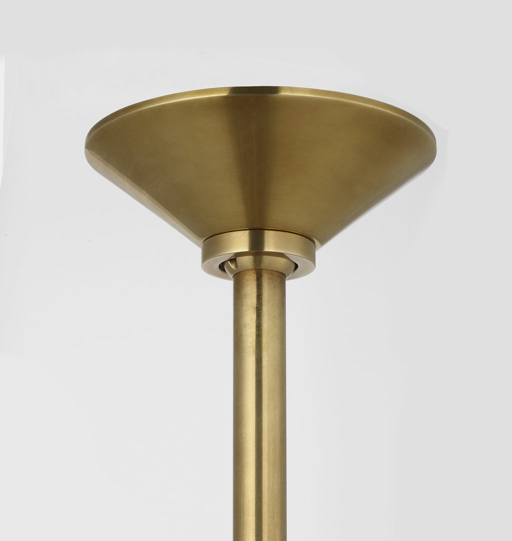 Ponce Linear Pendant Antique Brass