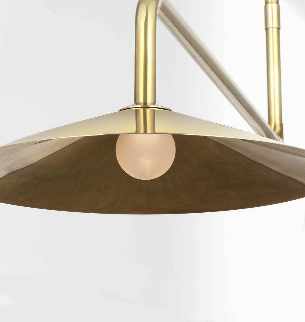 Ponce Linear Pendant Antique Brass