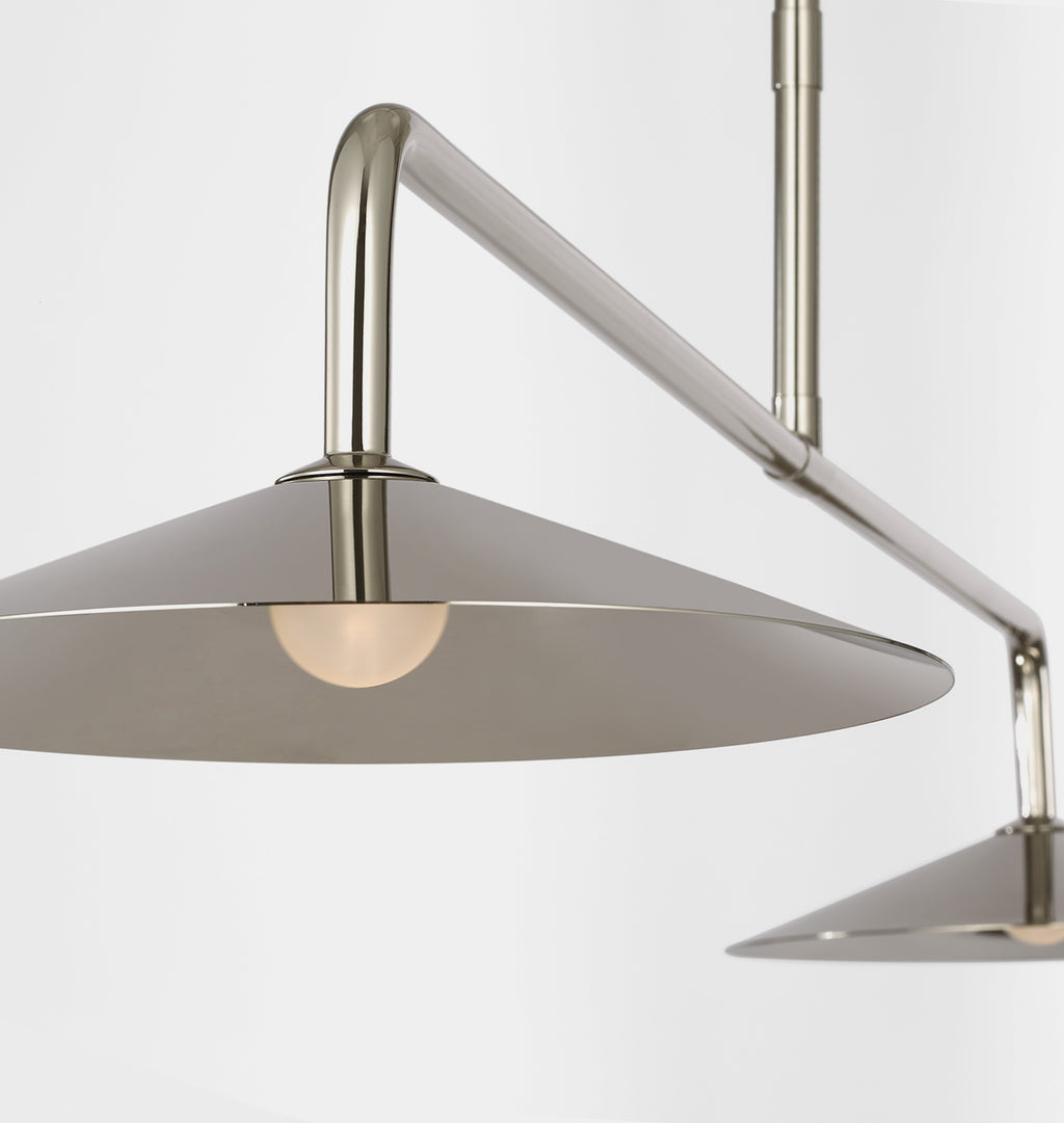Ponce Linear Pendant Polished Nickel