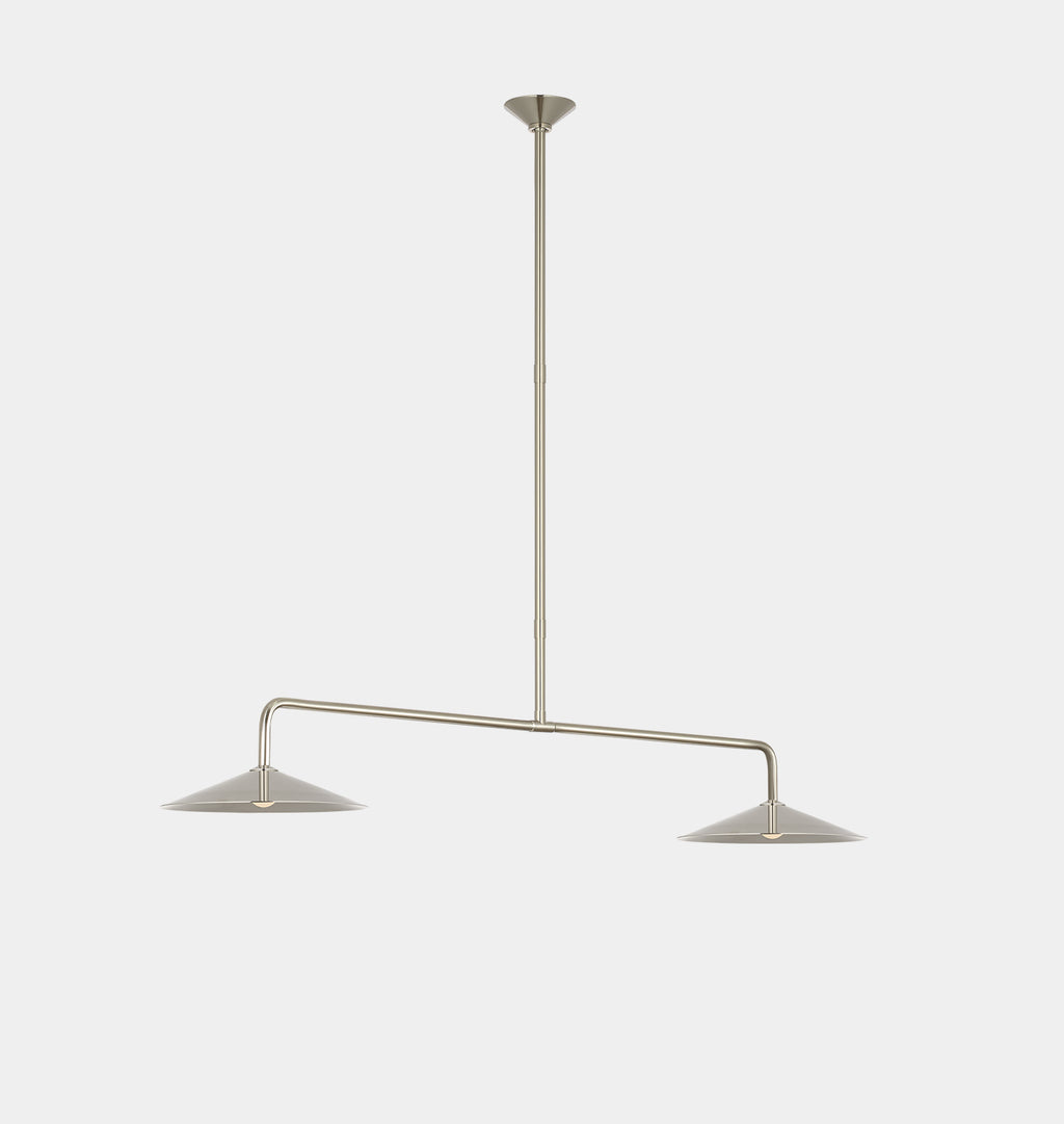 Ponce Linear Pendant Polished Nickel