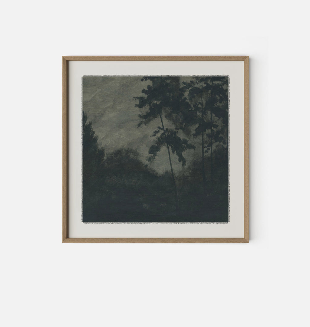 Quiet Dusk Framed White Oak