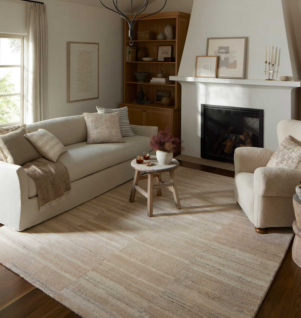 Rocky ROC-02 Natural / Sand Area Rug