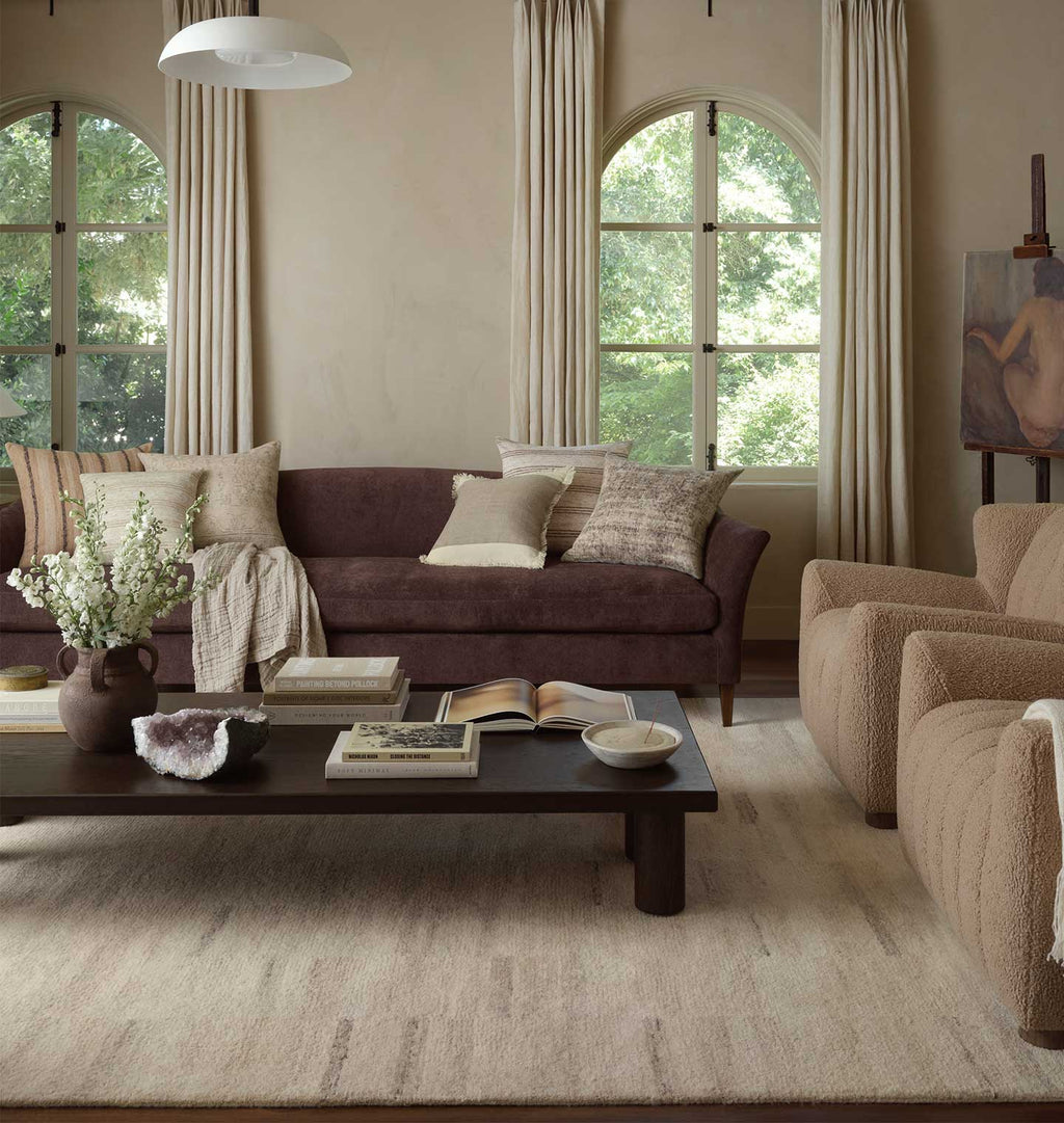 Rocky ROC-03 Natural / Fog Area Rug