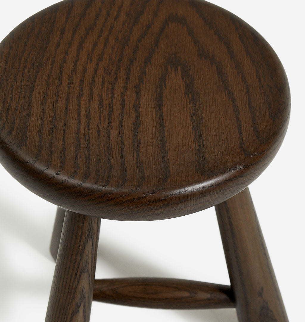 Ruthie Stool Dark Oak 