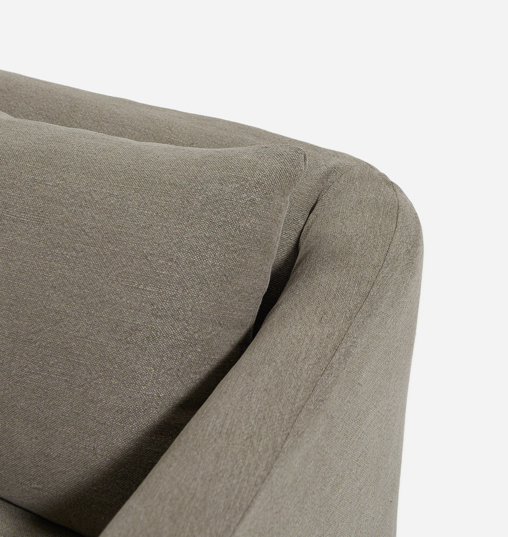 Lowie Slipcovered Swivel Chair