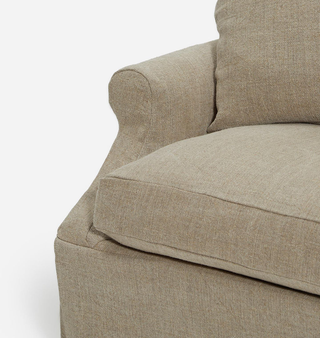Mony Slipcovered Sofa Crimini