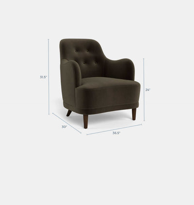 Rui Armchair Bark Dims