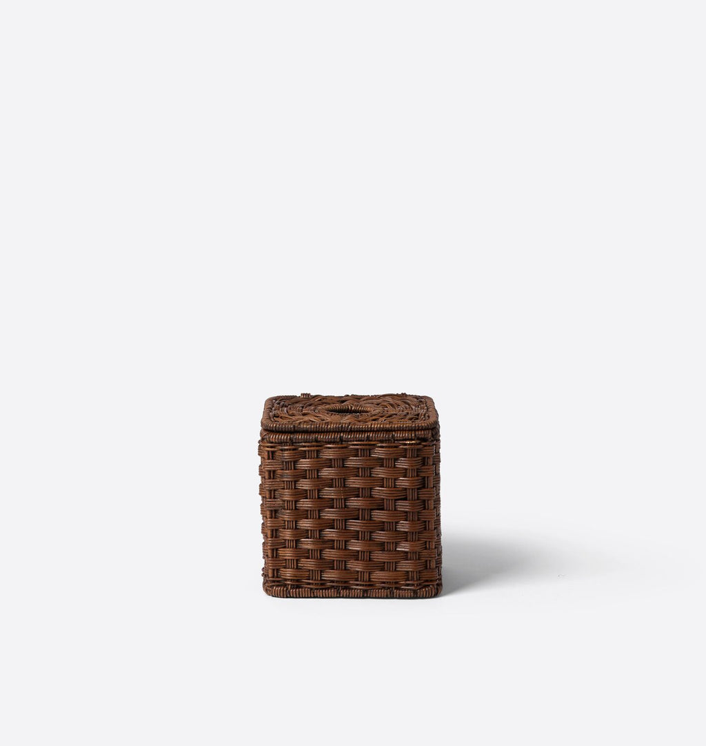 June Tissue Box Toasted Wicker 