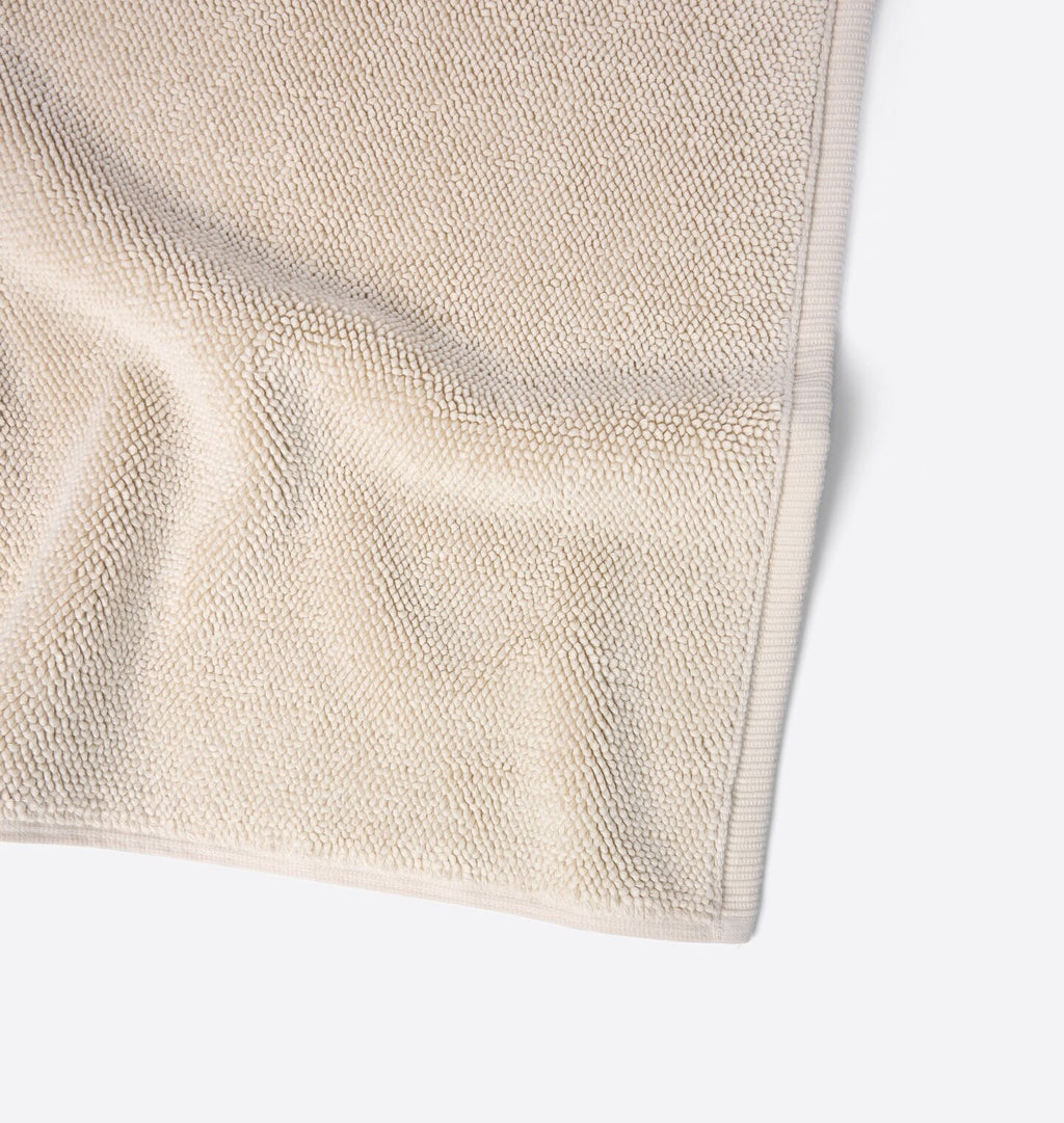 Mahon Rice Weave Bath Mat Canvas