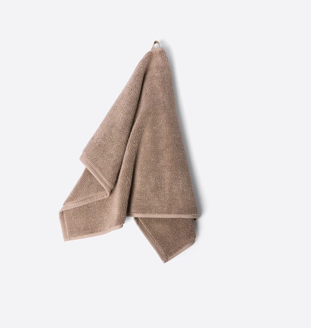 Mahon Rice Weave Bath Mat Clay