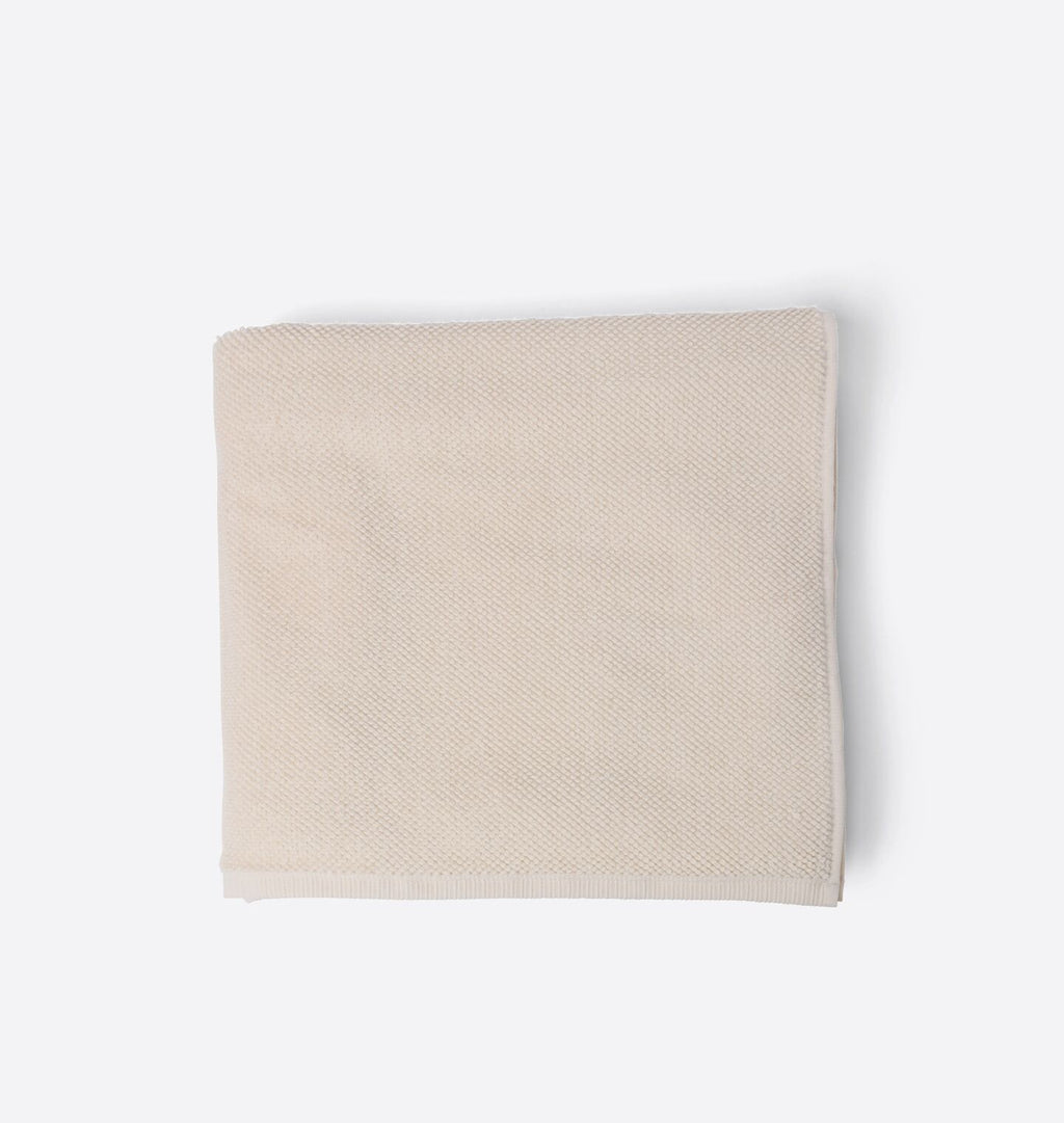 Mahon Rice Weave Bath Towel Canvas