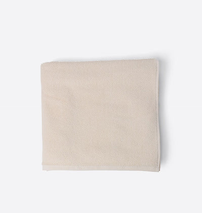 Mahon Rice Weave Bath Towel Canvas