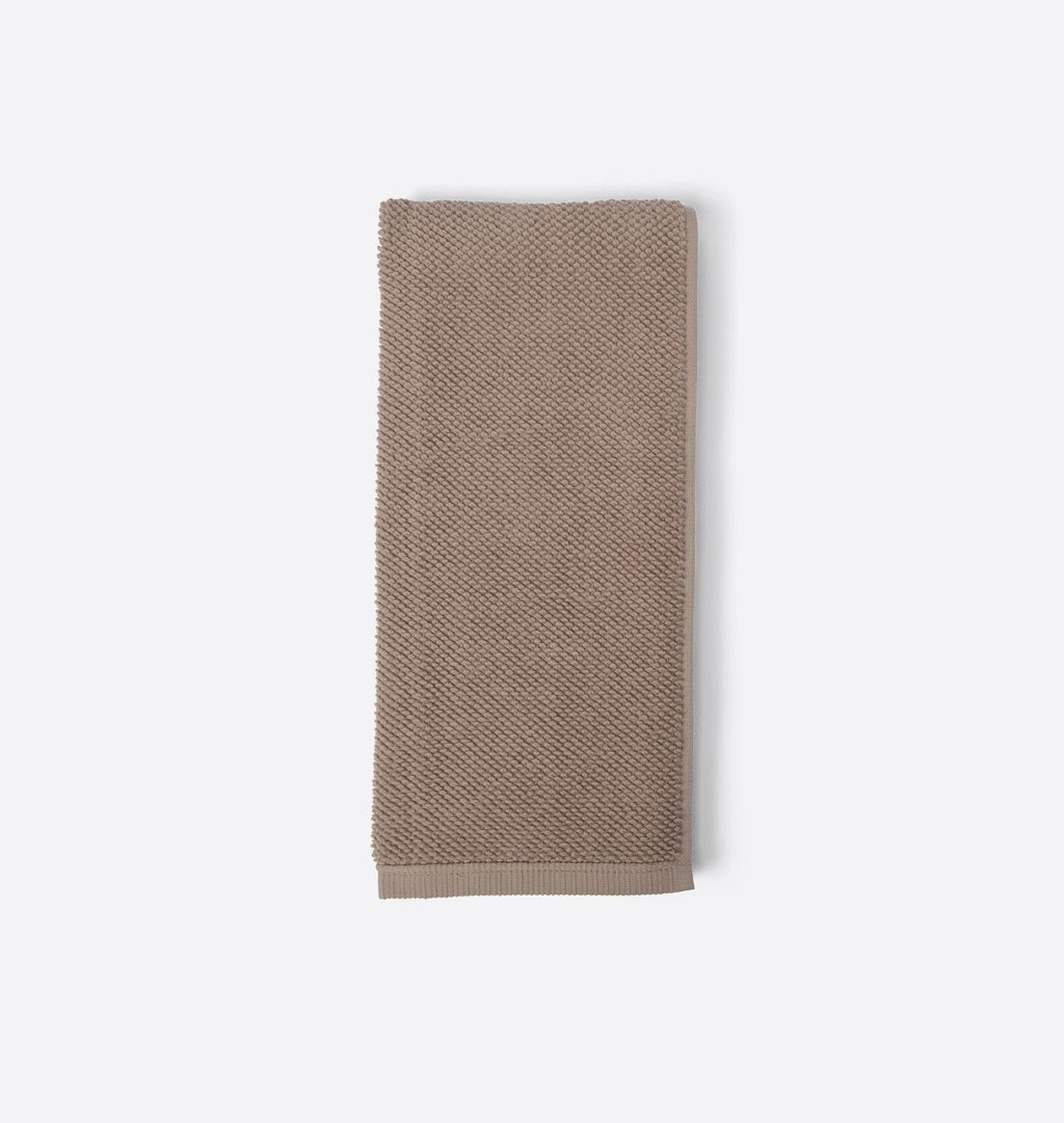 Mahon Rice Weave Hand Towel Clay