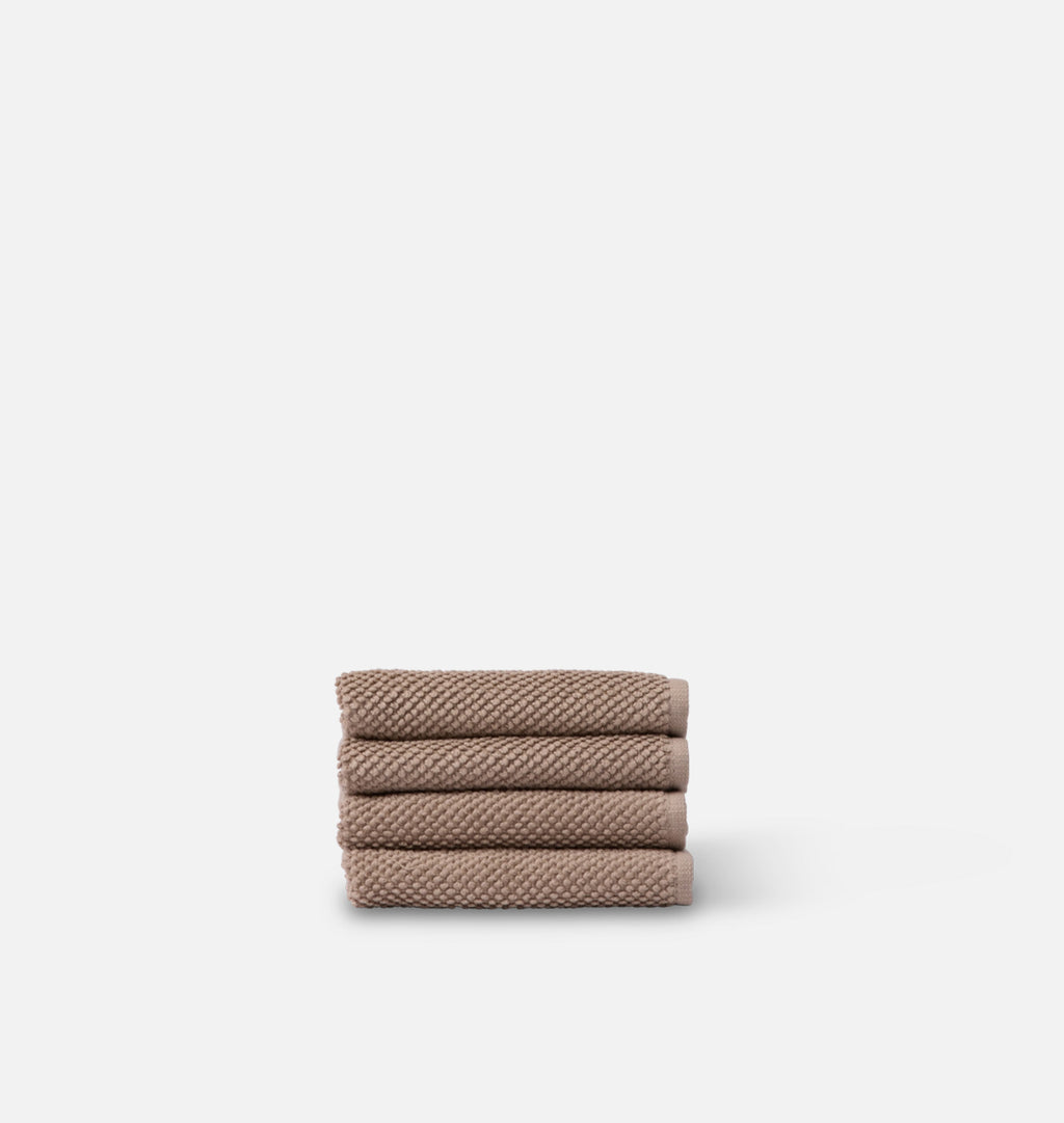 Mahon Towel Bundle S/4 Washcloth Clay Colorway