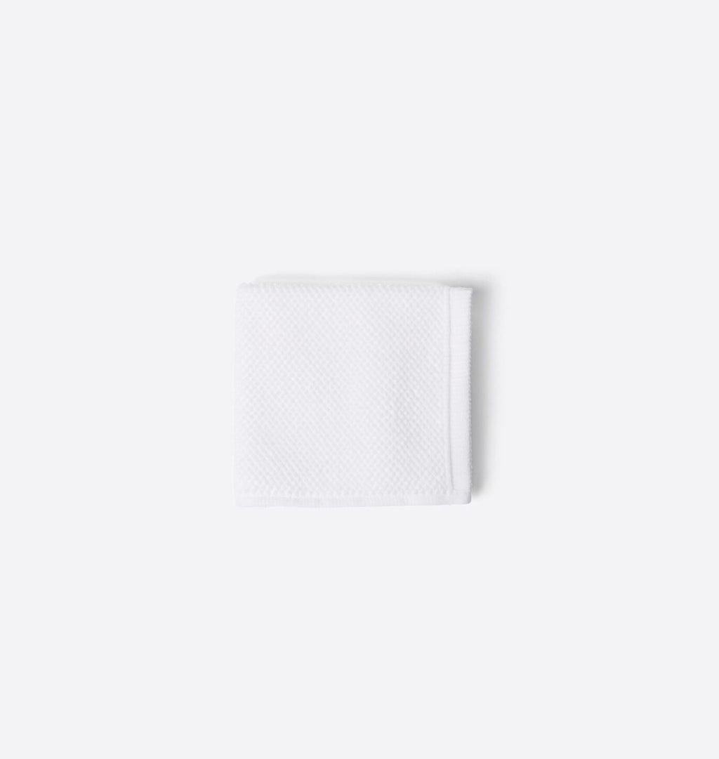 Mahon Rice Weave Washcloth Cotton