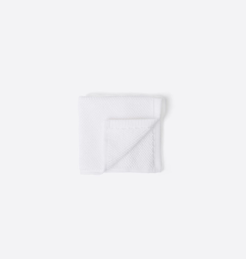 Mahon Rice Weave Washcloth Cotton