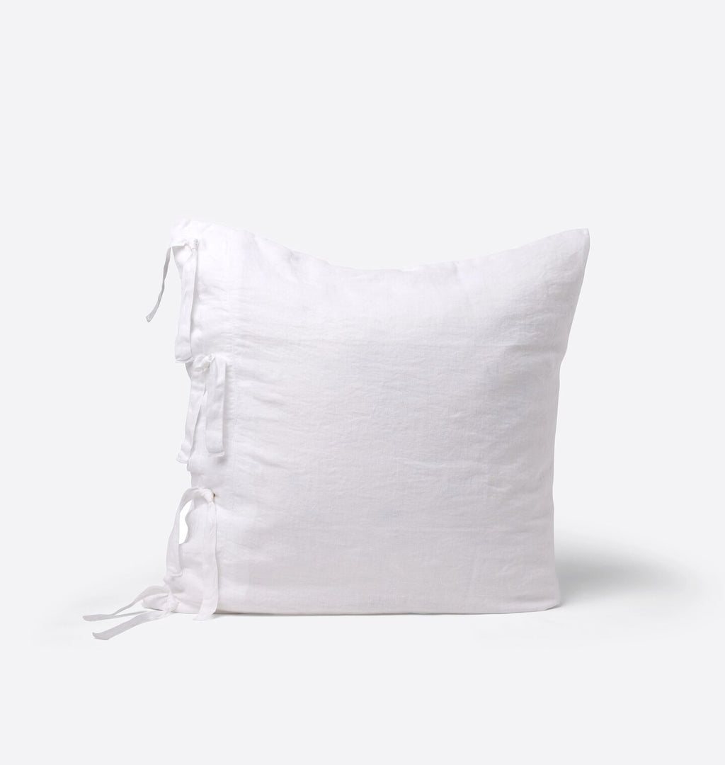 Luca Euro Sham White
