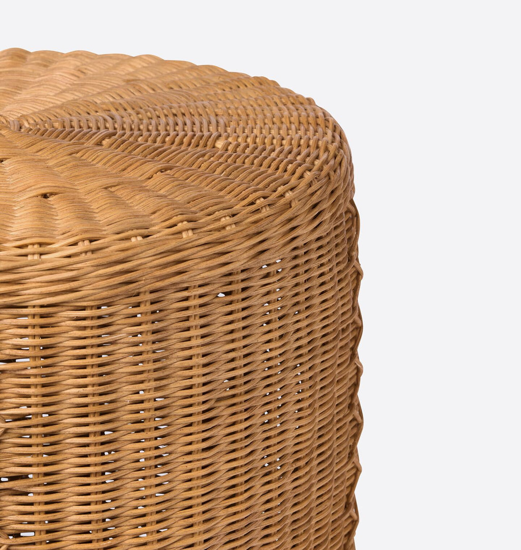 Olivia Wicker Stool