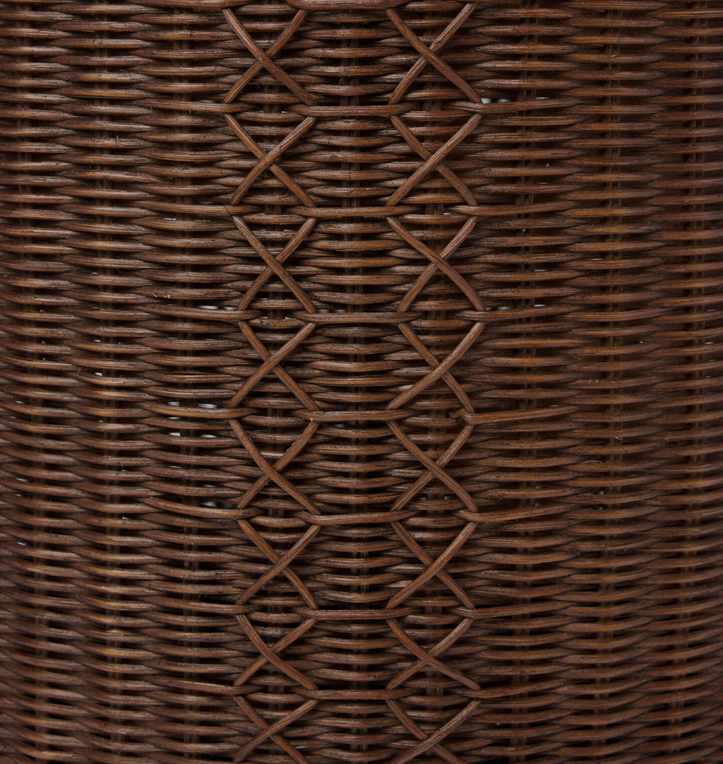 Olivia Wicker Stool Toasted Wicker