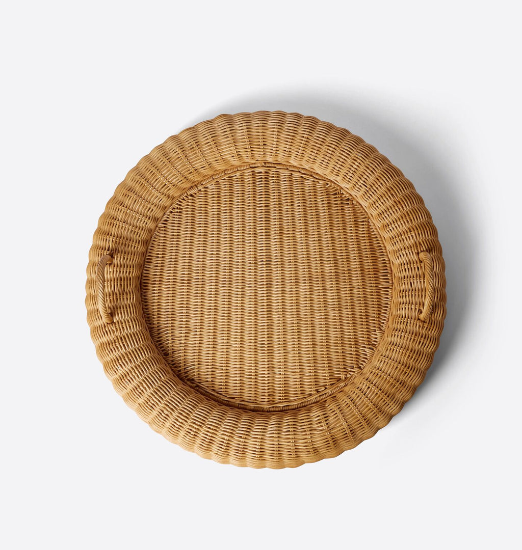 Sagehill Rattan Woven Tray Blonde