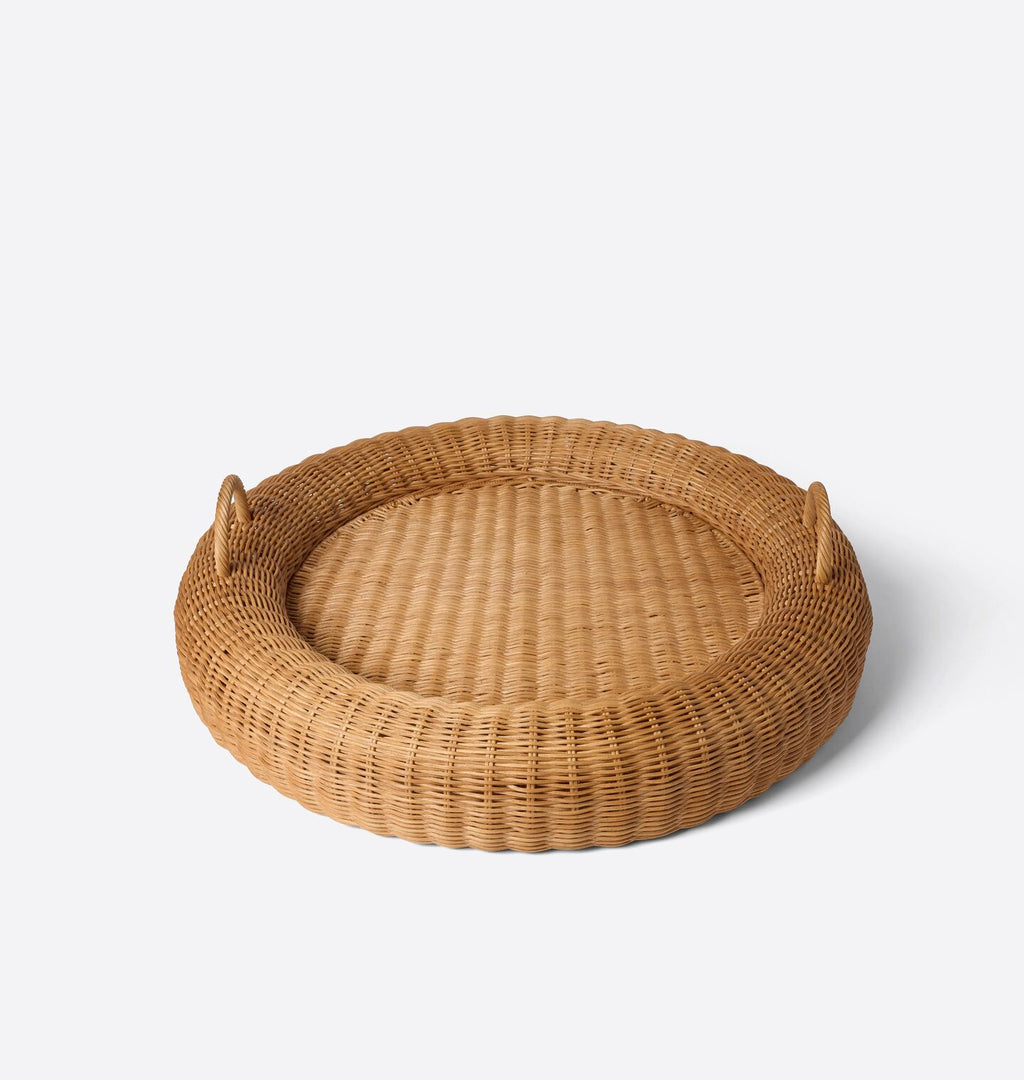 Sagehill Rattan Woven Tray Blonde