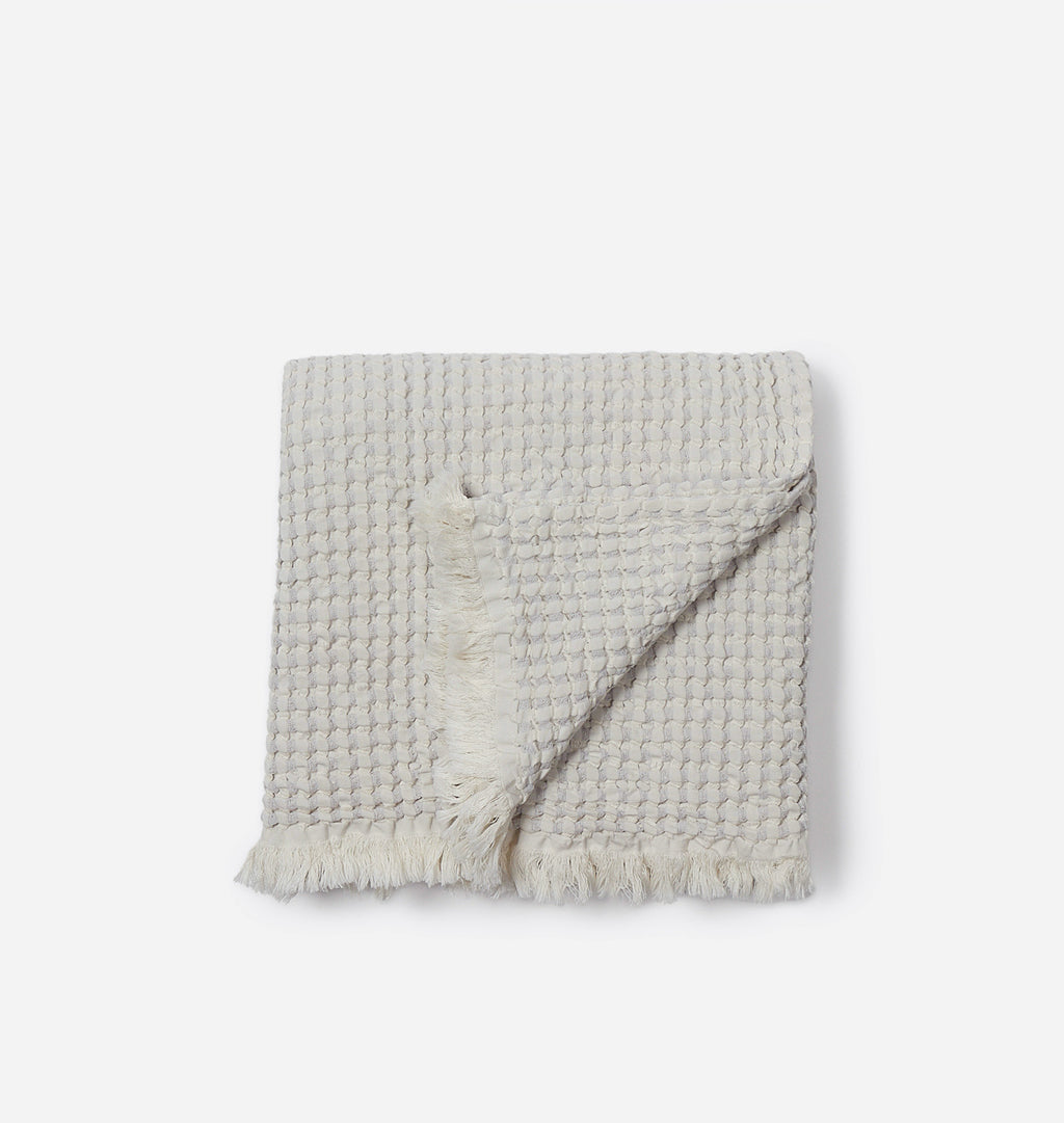 Hudson Waffle Bath Towel Skye