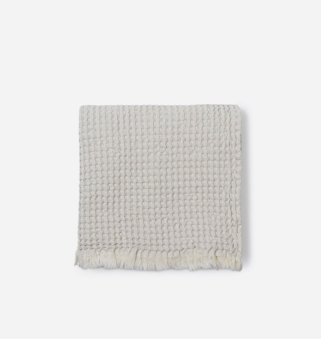 Hudson Waffle Bath Towel Skye