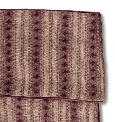 Amberley Stocking in Garnet