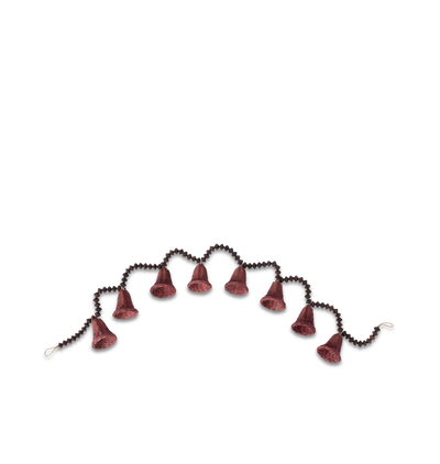 Linden Wicker Bell Garland
