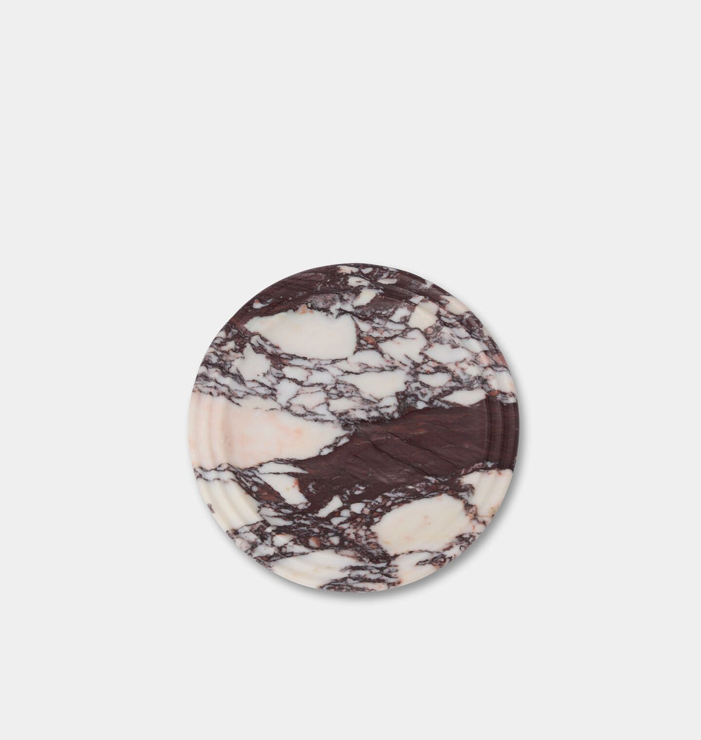 Helena Round Marble Tray