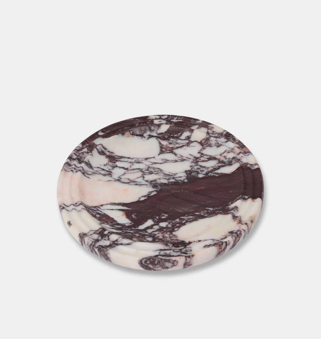 Helena Round Marble Tray