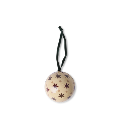 Cinnamon Hand Painted Stars Ornament