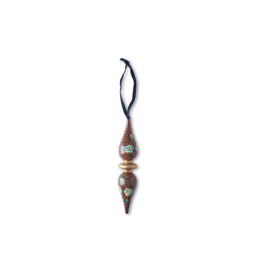 Rosell Russet Wood Ornament