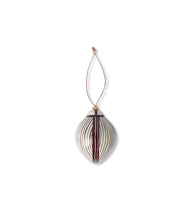 Ingram Mahogany Hand Painted Ornament