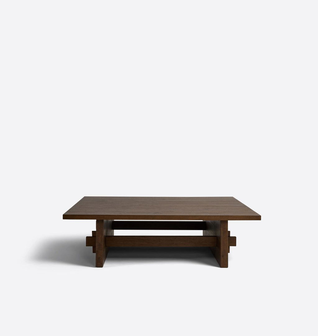 Joshua Coffee Table 60 x 60 Aged Smoked Oak