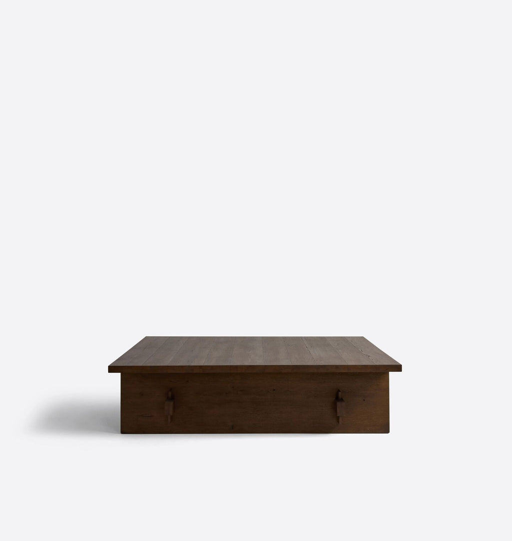 Joshua Coffee Table 60 x 60 Aged Smoked Oak