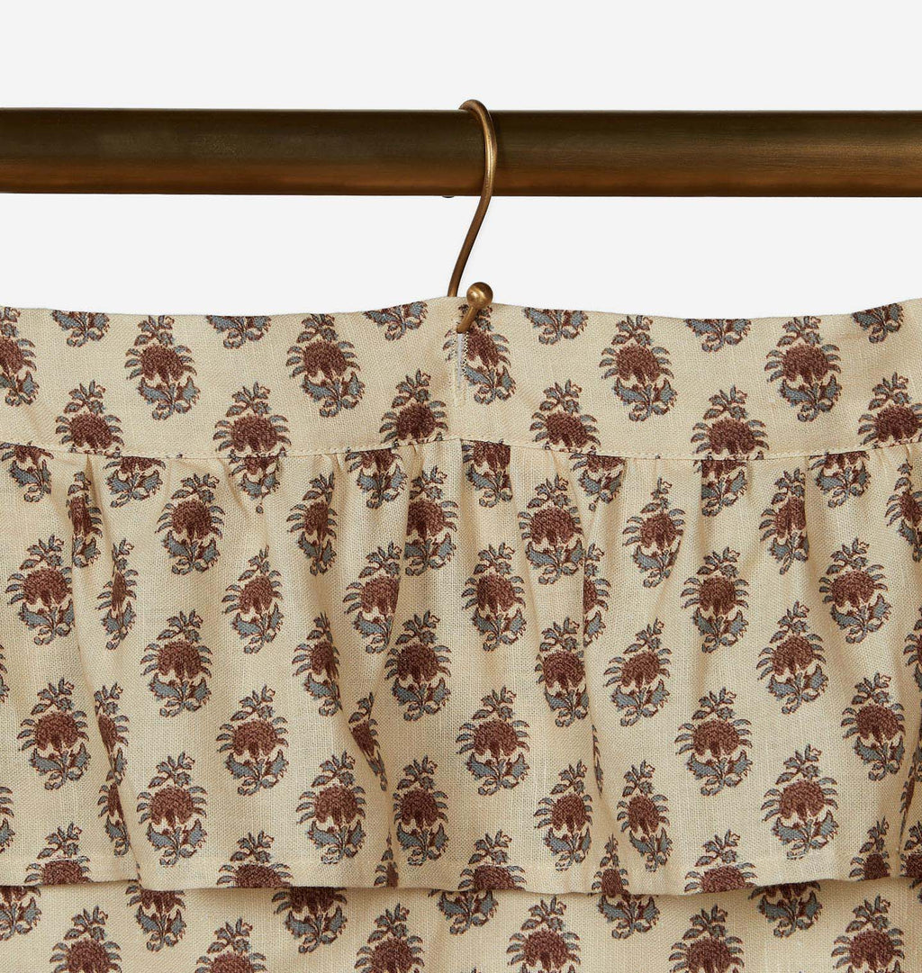 Paisley Shower Curtain Marsala