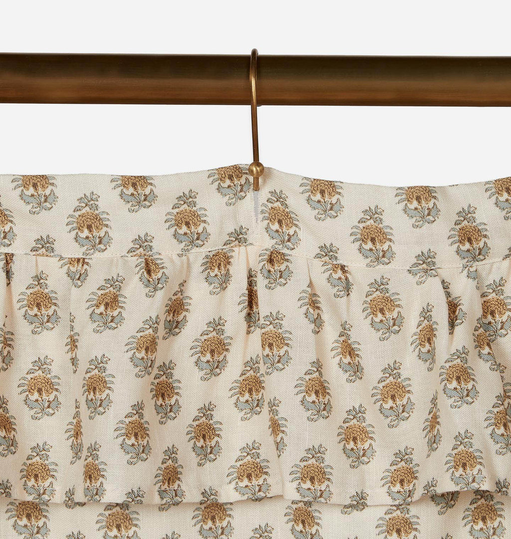 Paisley Shower Curtain Saffron