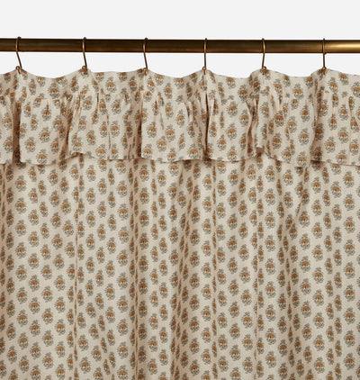 Paisley Shower Curtain Saffron