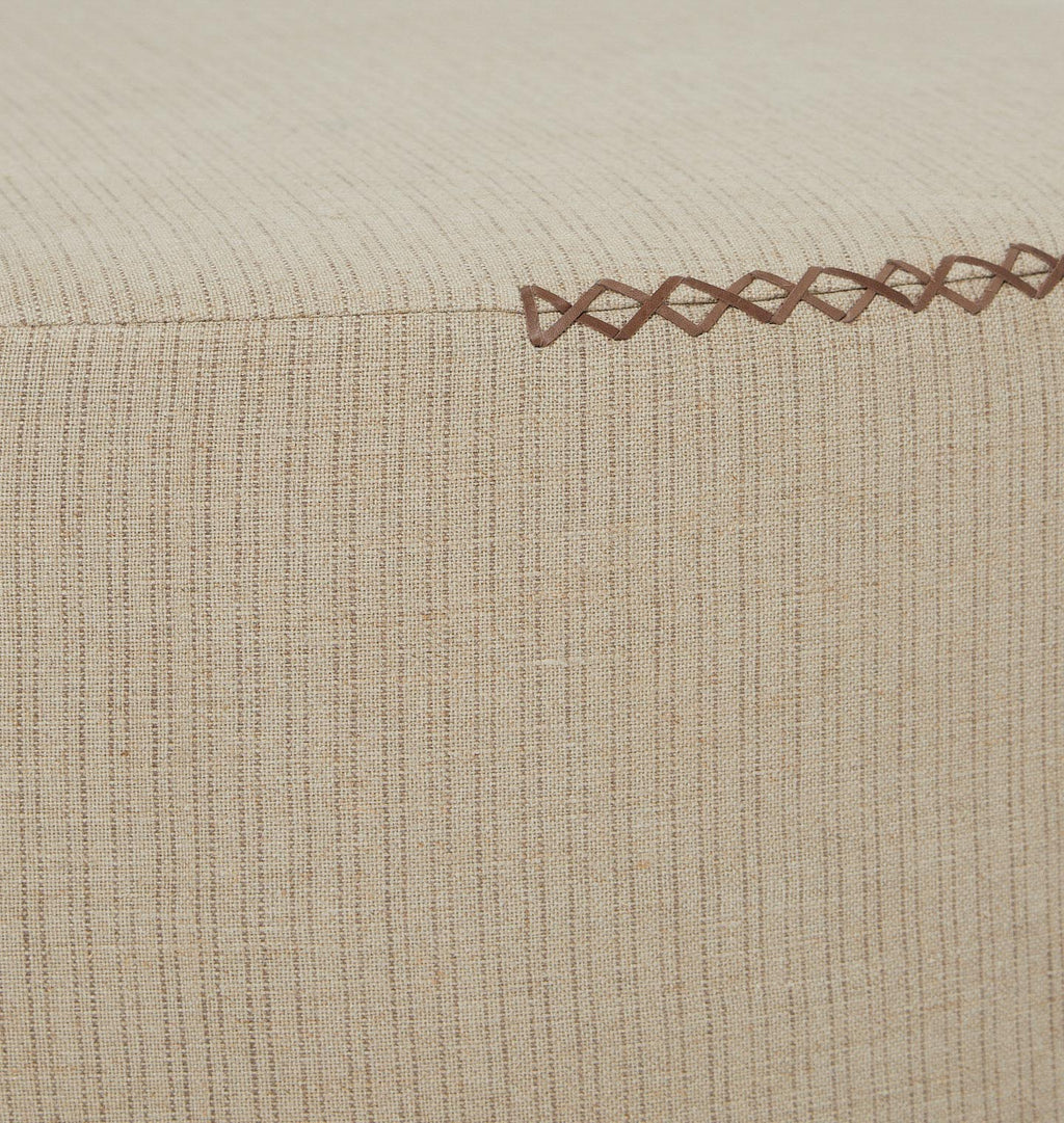 Tocho Round Ottoman Laine Natural