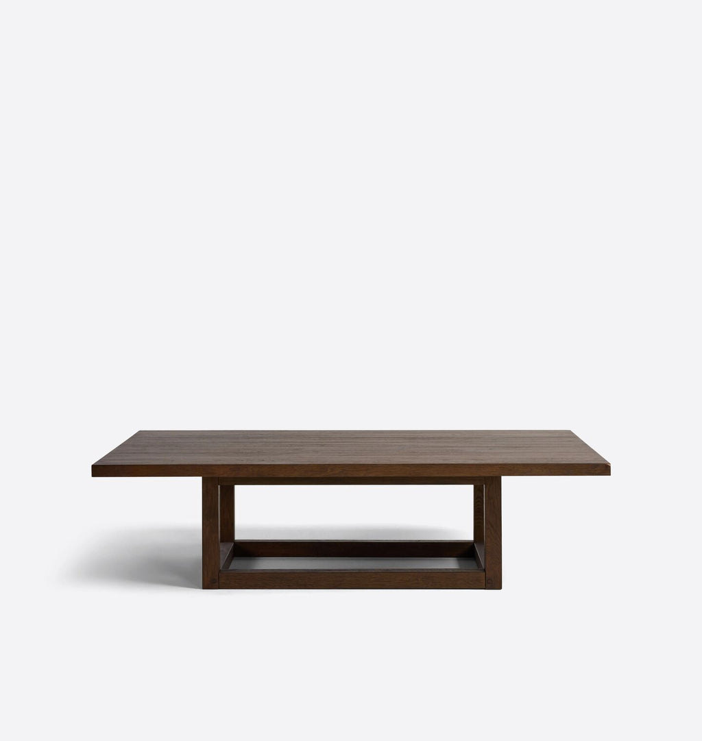 Woodlake Coffee Table 40" x 60" Aged Smoked Oak