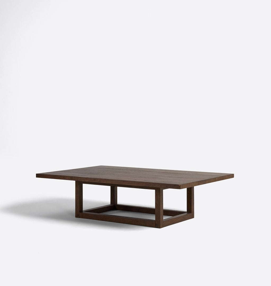 Woodlake Coffee Table 40" x 60" Aged Smoked Oak