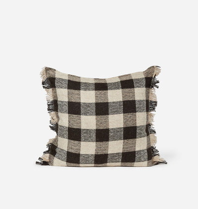 Matriz Pillow 22" x 22" Beige Black