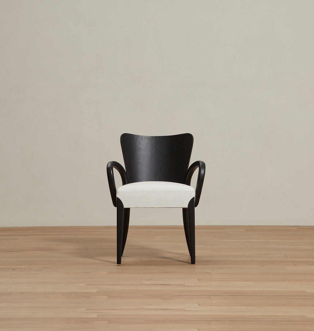 Dalia Armchair Ivory Floor Model