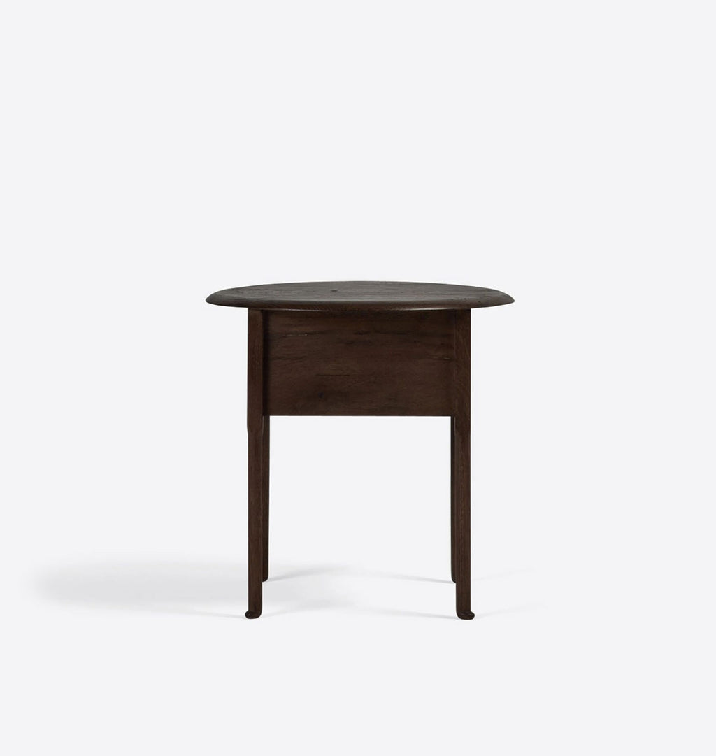 Violet End Table Aged Toasted Oak 