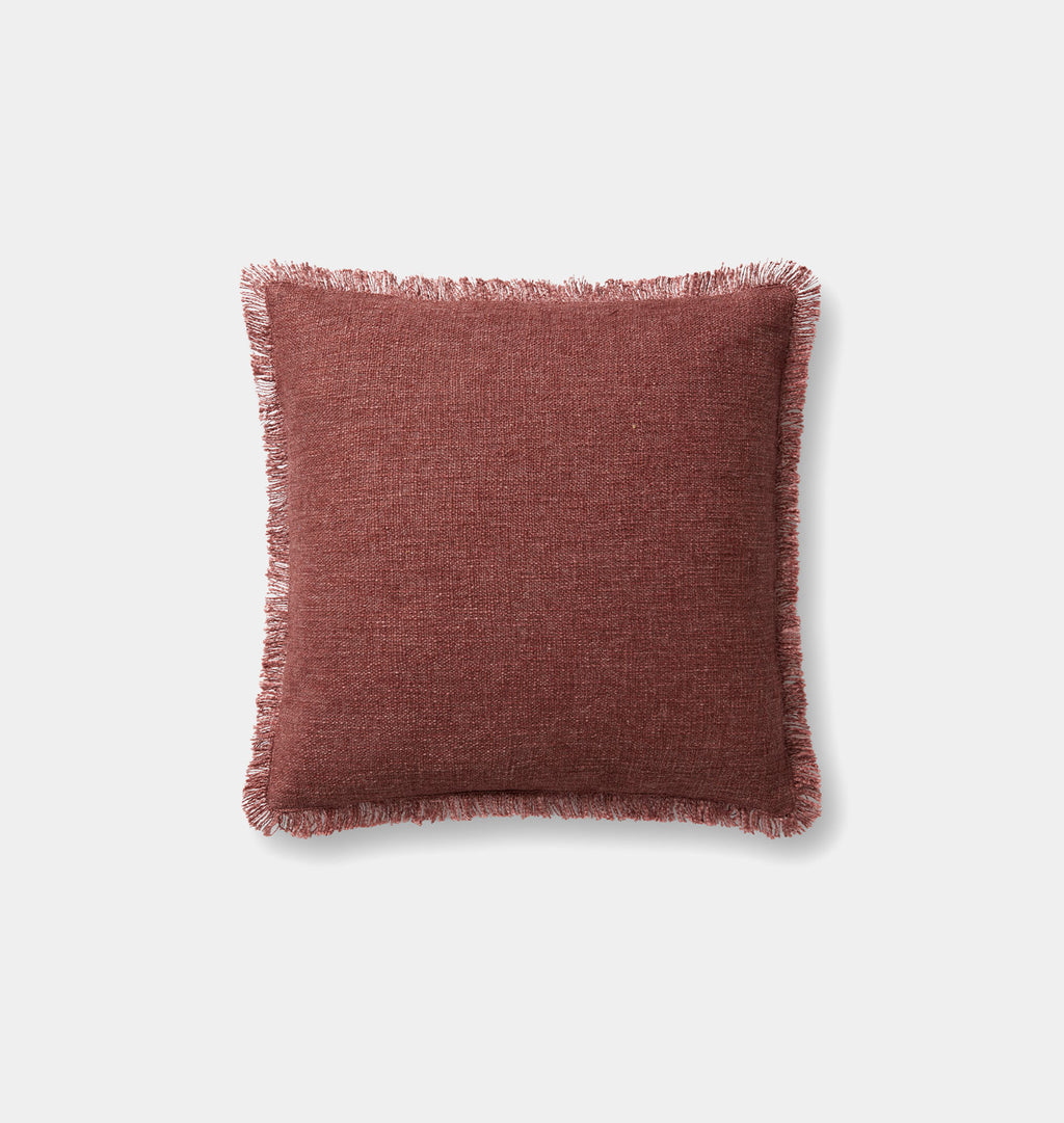 Sable Pillow 18'' x 18'' Wine